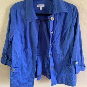 Cute blue blazer jacket